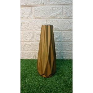 VASO 5217 MEDIO TRILLION DOURADO / PRETO A29XL12CM