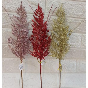 FL GALHO BN048 GLITER DOU/VERM/ROSE A44CM