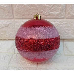 BOLA EB076 C/GLITER/NEVE A15CM