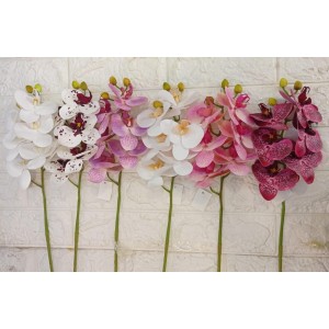 FL ORQUIDEA 72207 3D C/ 6 FLORES PEQUENAS A70CM