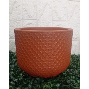 VASO VBPM-TC BETA POLIETILENO MINI TERRA COTA A16XL19CM