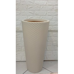 VASO PVP3-CR PILAO VITE POLIETILENO Nº3 COR CREME A70XL36CM