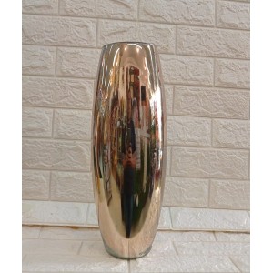 VASO  ROMULO G 1993 DOURADO ESPELHADO A40XL15CM