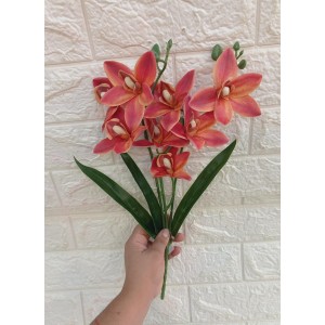 FL BUQUE 41086LJ DE ORQUIDEA CYMBIDIUM C/8 FLORES A45CM