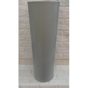 VASO PILAR REF405-5 C/PRATO Nº5 CIMENTO A85XL32CM