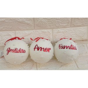 BOLA NBOL12V31 DECORATIVA PEROLA GG