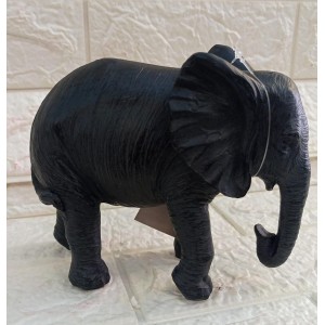 ESCULTURA 13881 DE ELEFANTE EM POLIRESINA A14XC17CM