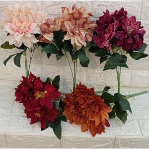 FL BUQUE BG305106 DE DALIA LUXO C/5 GALHOS A40CM