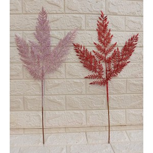 HASTE BN192 RENDA PRTUGUESA GLITER C/3 GALHOS A62CM