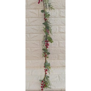 FESTAO BN301 AMORA VERMELHA C/EUCALIPTO A100CM