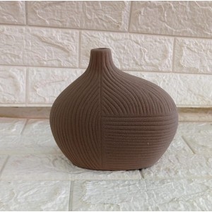 VASO G5N62 DE LINHAS TEXTURA A17,5XL23CM