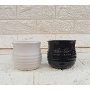 VASO TP1856 CERAMICO HIBISCO A10,5XL11CM