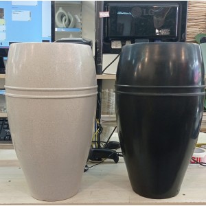 VASO COLUNA REF129 EGIPCIA P CORES SORTIDAS A45XL22CM