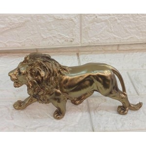 ENFEITE MLEO -01B LEAO RESINA A12XC23CM