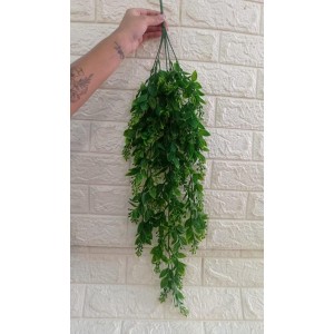 PENDENTE TS-2429 DE FOLHAGEM VERDE C/ SEMENTINHA A80CM