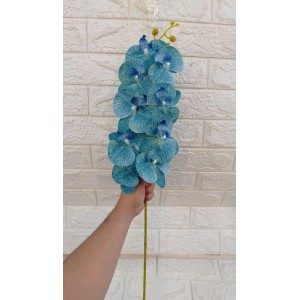 FL HASTE ORQUIDEA 3D 64661-105 AZUL C/9 FLOR 100CM