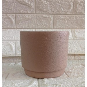 CACHEPOT 200-138 CONTEMPORANEO MADAGASCAR FOSCO TEXTURIZADO A16XL17,5CM