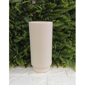 VASO 203-53 CONTEMPORANEO OFF FOSCO A27X11,5CM