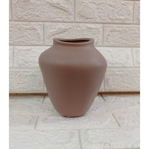 VASO 860-125 MOLDE G BEGE SEPIA FOSCO A22,5XL10CM