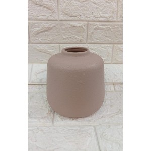 VASO POTICHE P 785-138 MADAGASCAR TEXTURIZADO CERAMICA A17X L15