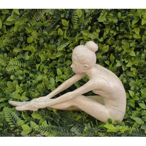 ESCULTURA 20189 BAILARINA EM POLIRRESINA A20CM