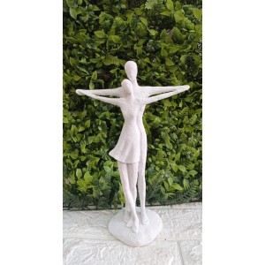 ESCULTURA 20188 EM POLIRRESINA A30CM