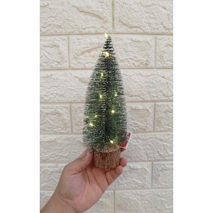 ENFEITE NAT0360 MINI ARVORE DE NATAL C/LUZ 20CM