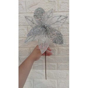 HASTE FN175 BICO DE PAPAGAIO PRATA A55CM