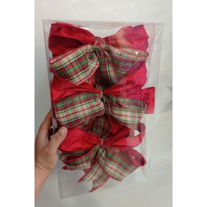 LACO TRIPLO C/6 PCS XADREZ