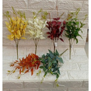 BUQUE 87281 DE FOLHAGEM CORES SORTIDAS 40CM