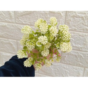 FL BUQUE 64546 DE FLORZINHA BRANCA C/5 GALHO A33CM