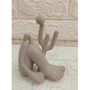 ESCULTURA 21519 ABAPORU EM POLIRRESINA 19CM