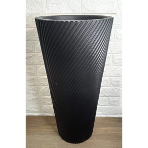 VASO PVP3-PC PILAO VITE POLIETILENO N°3 COR PRETO CARVAO A70XL36CM